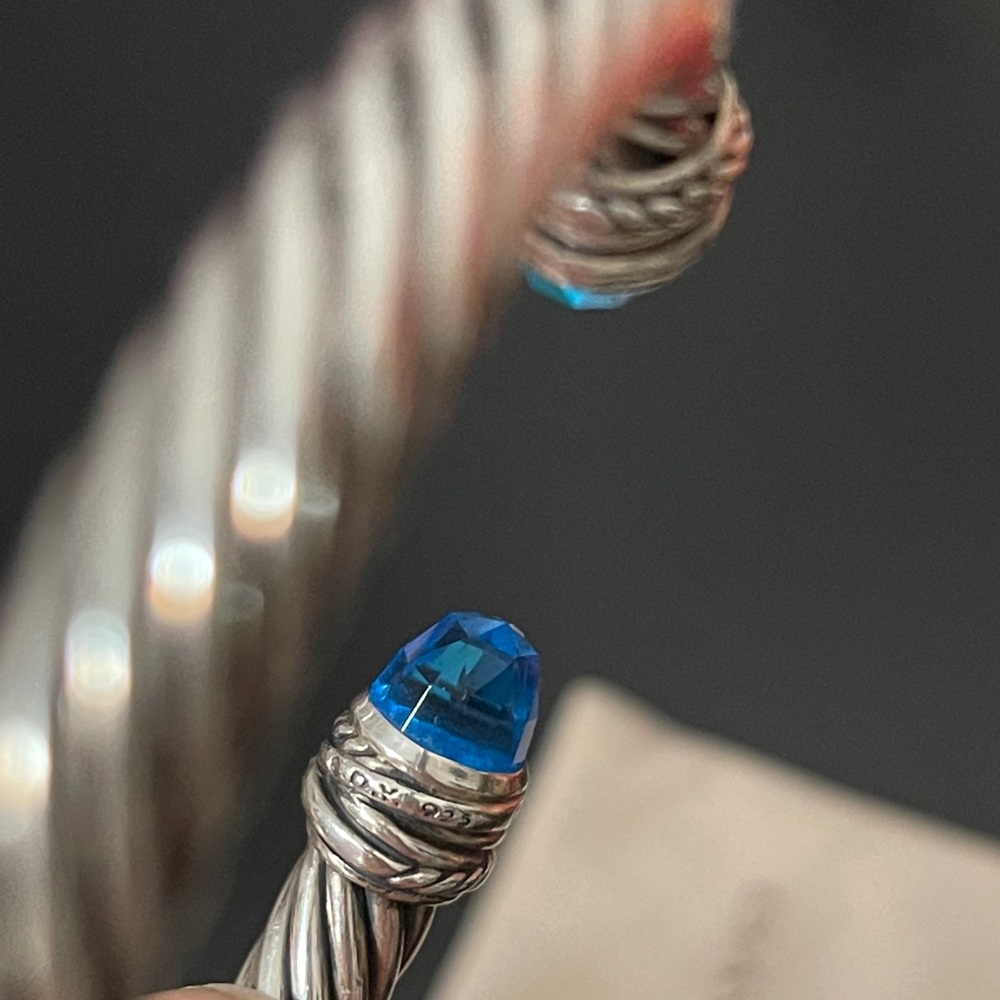 David Yurman Cable bracelet with diamonds - Picture 6 of 6